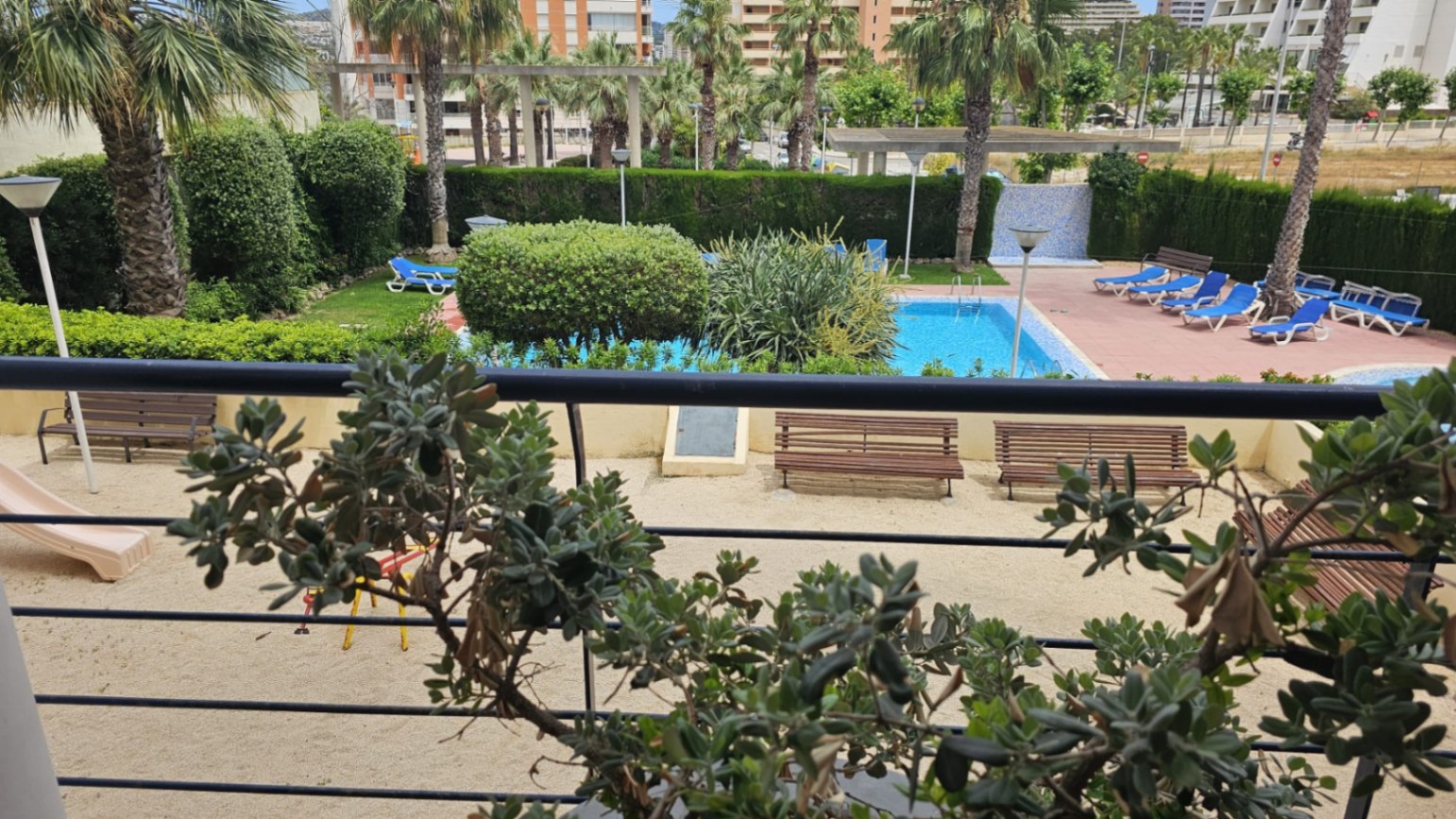 Appartement avec vue sur le rocher et la mer de 2 chambres à Calpe, Alicante